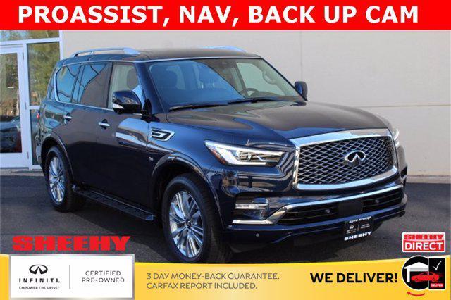 used 2020 INFINITI QX80 car, priced at $25,922