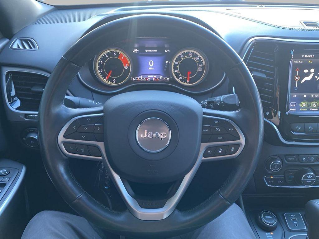 used 2021 Jeep Cherokee car, priced at $20,348