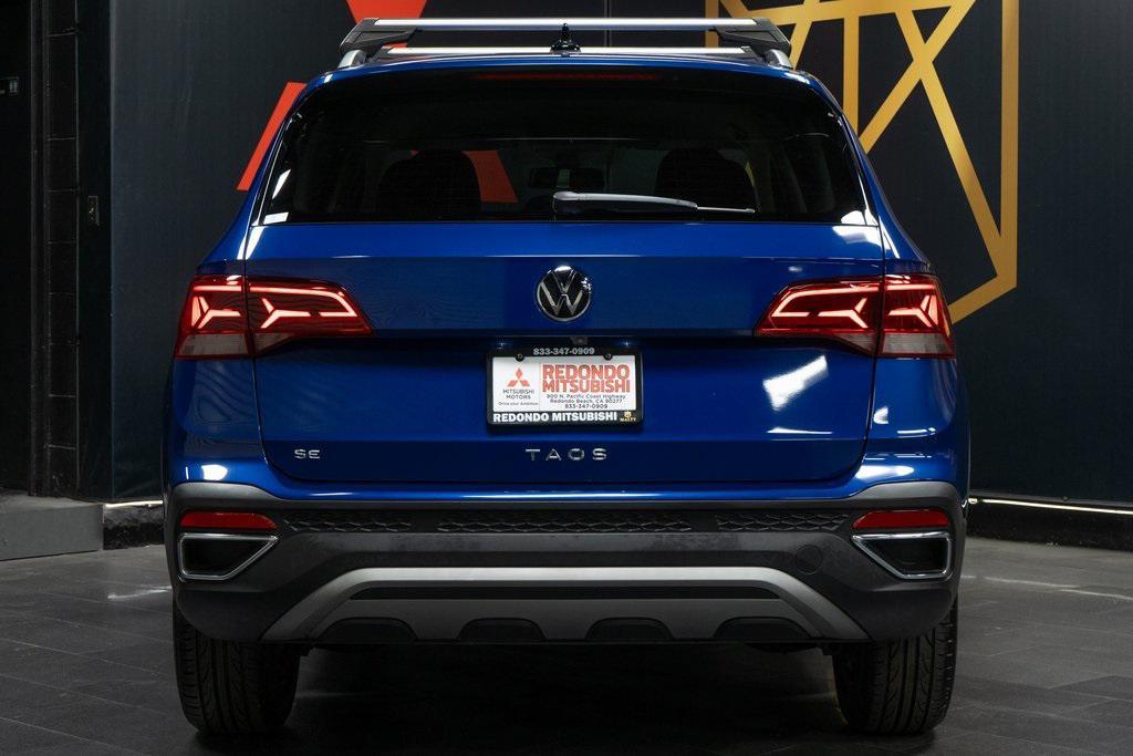 used 2022 Volkswagen Taos car, priced at $16,651