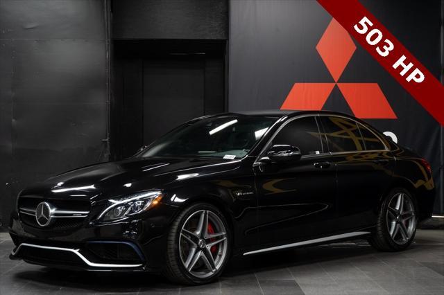 used 2016 Mercedes-Benz AMG C car, priced at $42,489