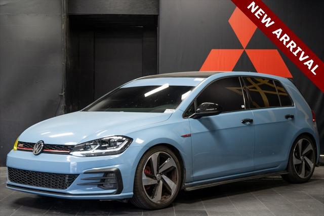 used 2021 Volkswagen Golf GTI car, priced at $26,495