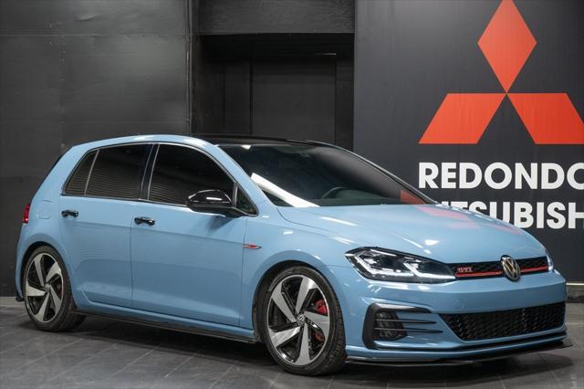 used 2021 Volkswagen Golf GTI car, priced at $25,997