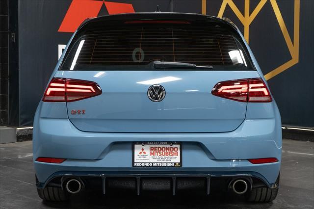 used 2021 Volkswagen Golf GTI car, priced at $25,997