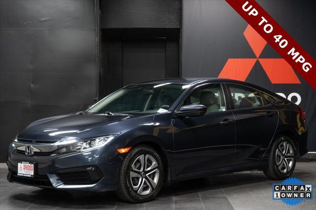 used 2018 Honda Civic car, priced at $16,998
