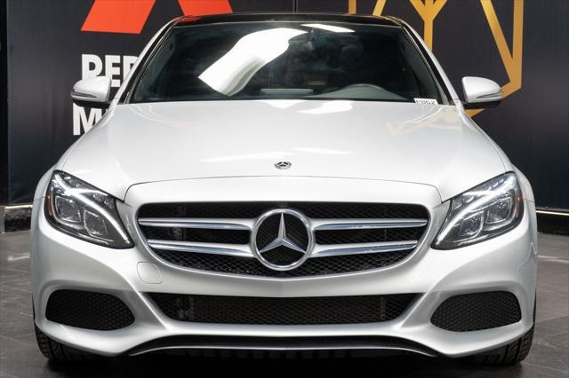 used 2018 Mercedes-Benz C-Class car, priced at $17,995