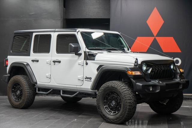 used 2021 Jeep Wrangler Unlimited car, priced at $33,498