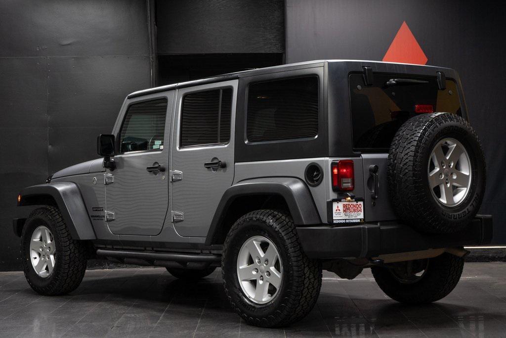 used 2016 Jeep Wrangler Unlimited car, priced at $18,999