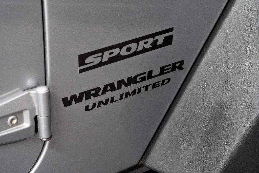 used 2016 Jeep Wrangler Unlimited car, priced at $18,999