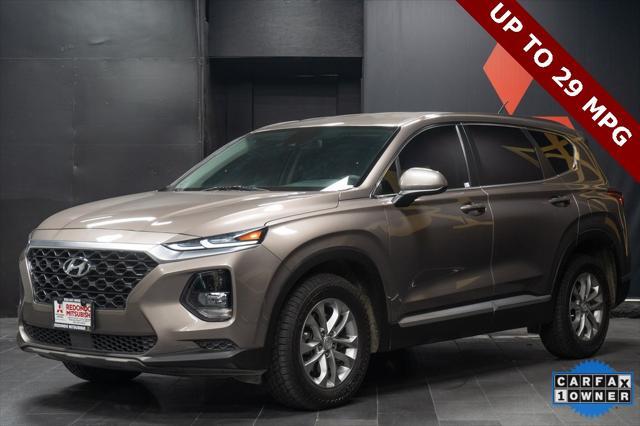 used 2019 Hyundai Santa Fe car, priced at $16,995