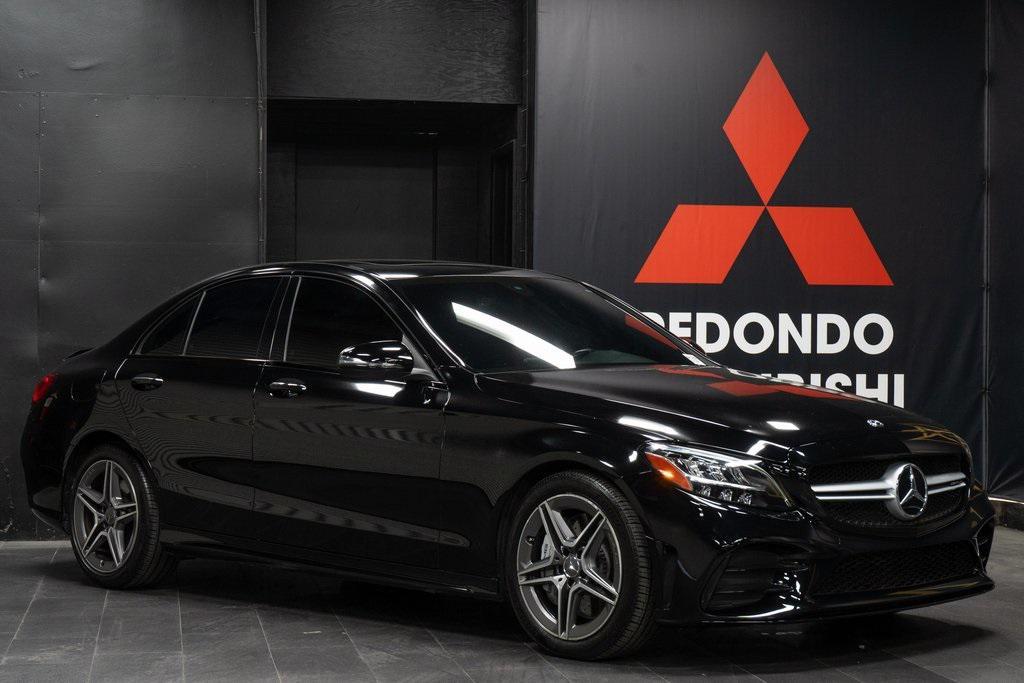 used 2021 Mercedes-Benz AMG C 43 car, priced at $34,579
