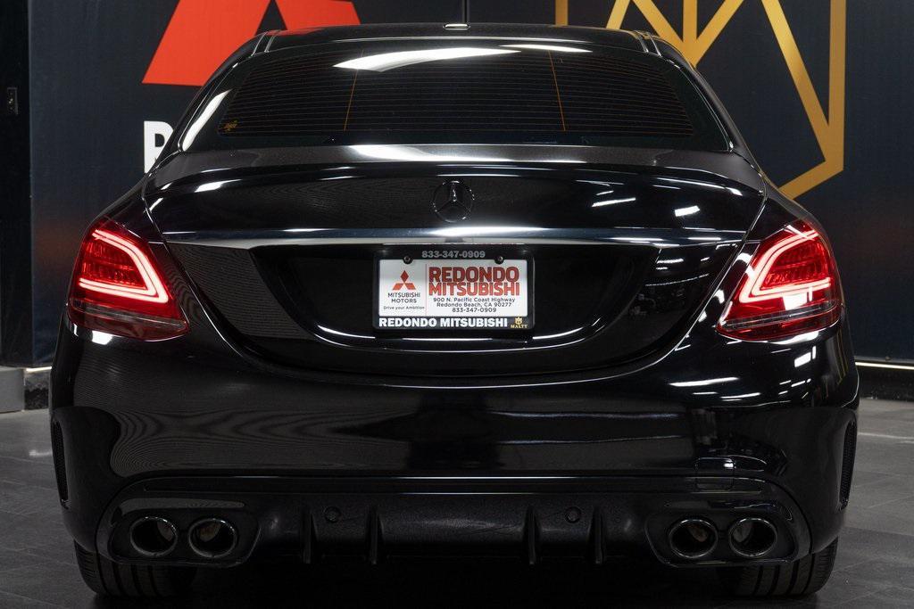 used 2021 Mercedes-Benz AMG C 43 car, priced at $34,579