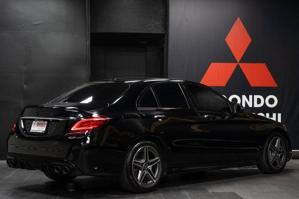 used 2021 Mercedes-Benz AMG C 43 car, priced at $34,579