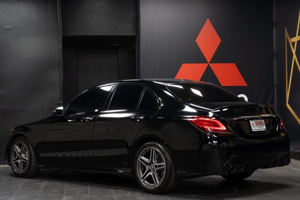 used 2021 Mercedes-Benz AMG C 43 car, priced at $34,579