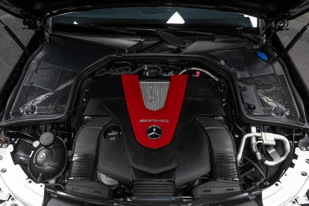 used 2021 Mercedes-Benz AMG C 43 car, priced at $34,579