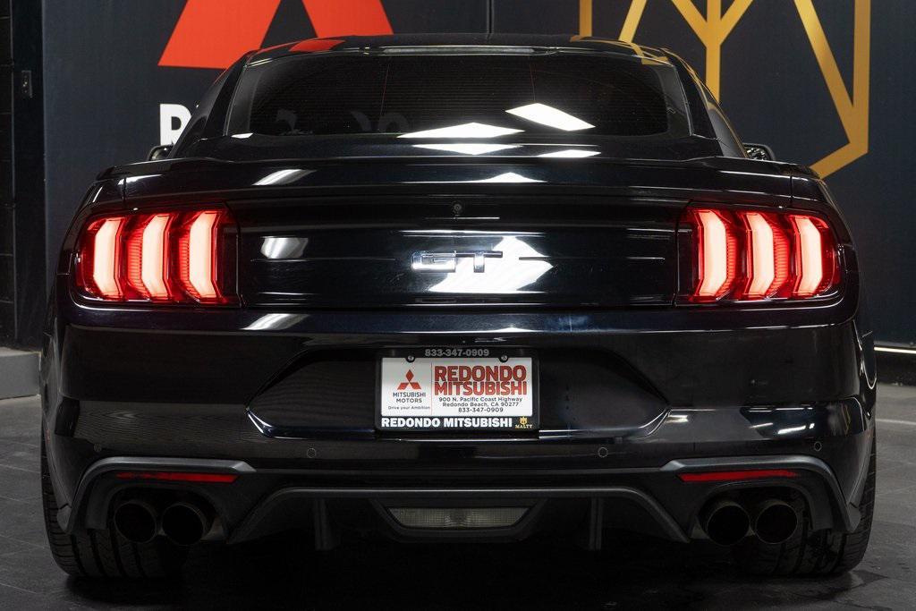 used 2018 Ford Mustang car, priced at $29,787
