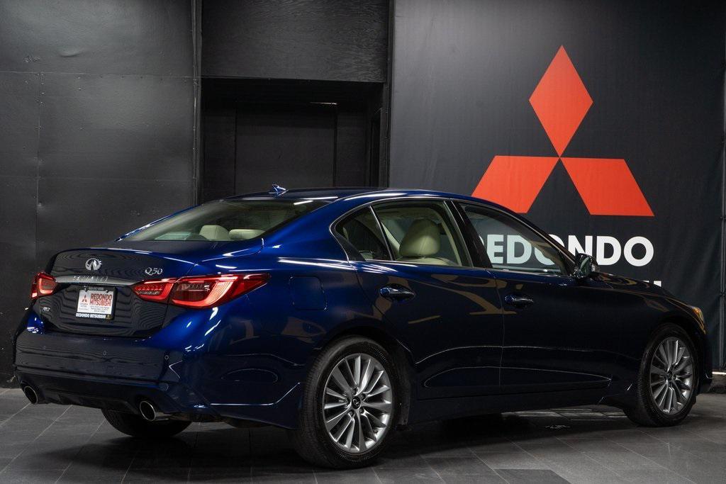 used 2023 INFINITI Q50 car, priced at $34,347