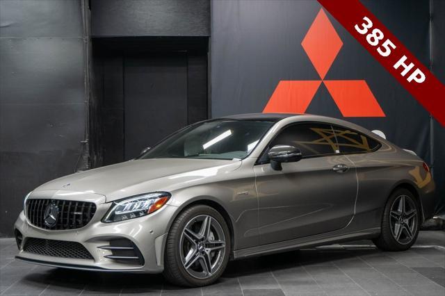 used 2019 Mercedes-Benz AMG C 43 car, priced at $38,999