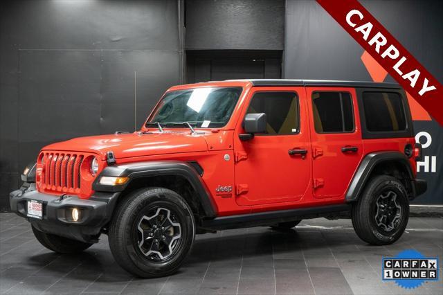 used 2021 Jeep Wrangler Unlimited car, priced at $28,497