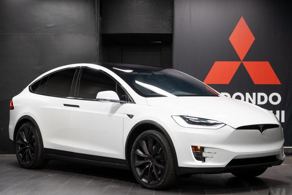 used 2020 Tesla Model X car, priced at $37,495