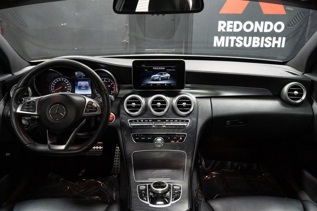 used 2017 Mercedes-Benz AMG C 43 car, priced at $25,102