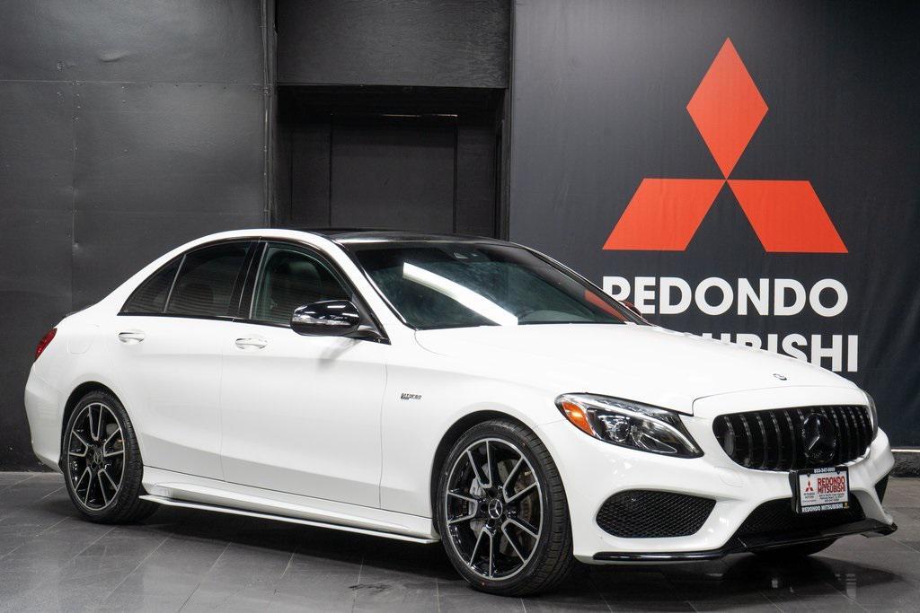 used 2017 Mercedes-Benz AMG C 43 car, priced at $25,102