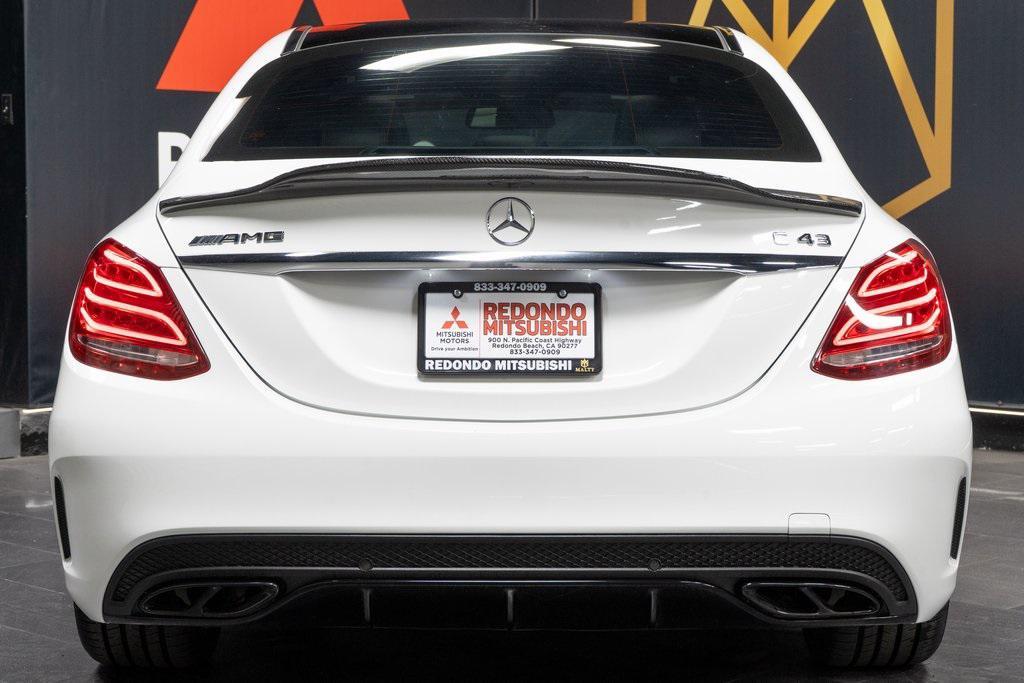 used 2017 Mercedes-Benz AMG C 43 car, priced at $25,102