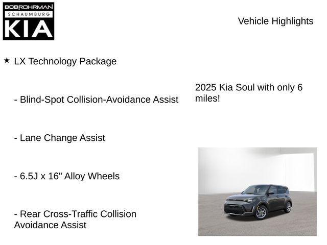 new 2025 Kia Soul car, priced at $21,946