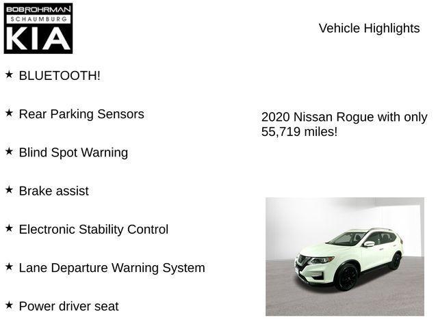 used 2020 Nissan Rogue car, priced at $16,006