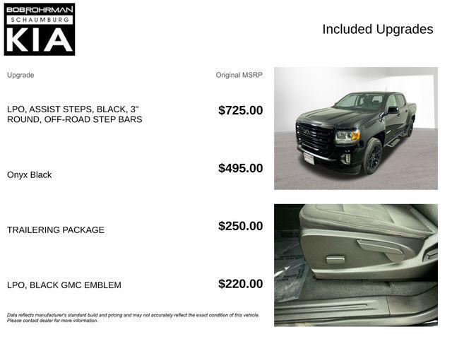 used 2021 GMC Canyon car, priced at $29,036