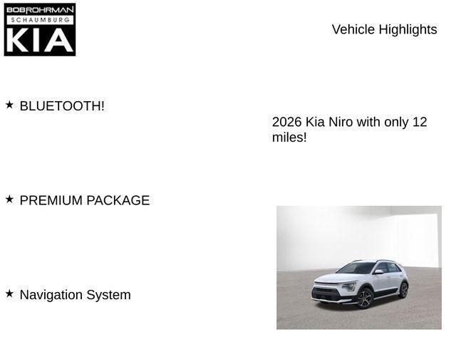 new 2026 Kia Niro car, priced at $33,848