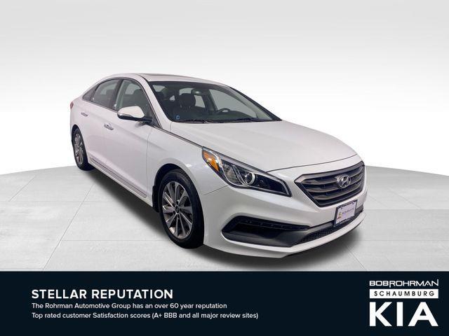 used 2017 Hyundai Sonata car, priced at $15,000