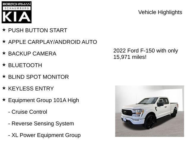 used 2022 Ford F-150 car, priced at $32,869