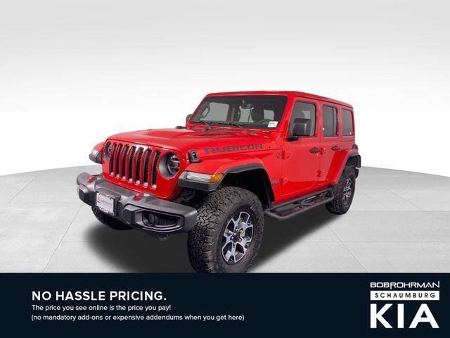 used 2021 Jeep Wrangler Unlimited car, priced at $37,702