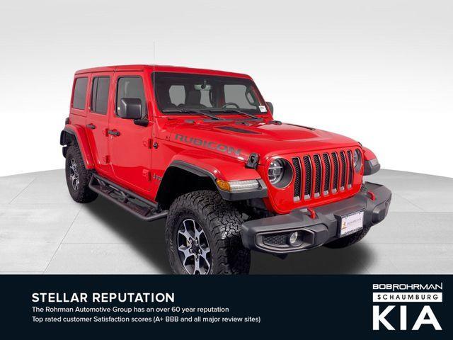 used 2021 Jeep Wrangler Unlimited car, priced at $37,702