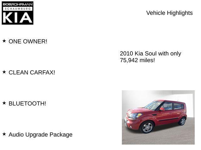 used 2010 Kia Soul car, priced at $5,995