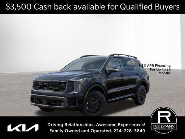new 2025 Kia Sorento car, priced at $45,531