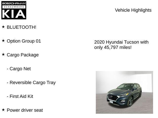 used 2020 Hyundai Tucson car, priced at $18,622
