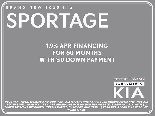 new 2025 Kia Sportage car, priced at $34,371
