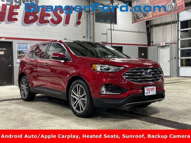 used 2021 Ford Edge car, priced at $27,388