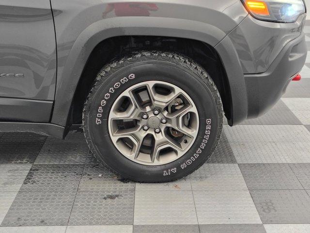used 2022 Jeep Cherokee car, priced at $24,588