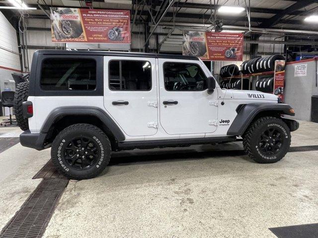 used 2021 Jeep Wrangler Unlimited car, priced at $30,988