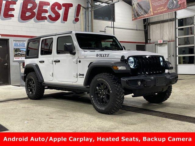 used 2021 Jeep Wrangler Unlimited car, priced at $30,988