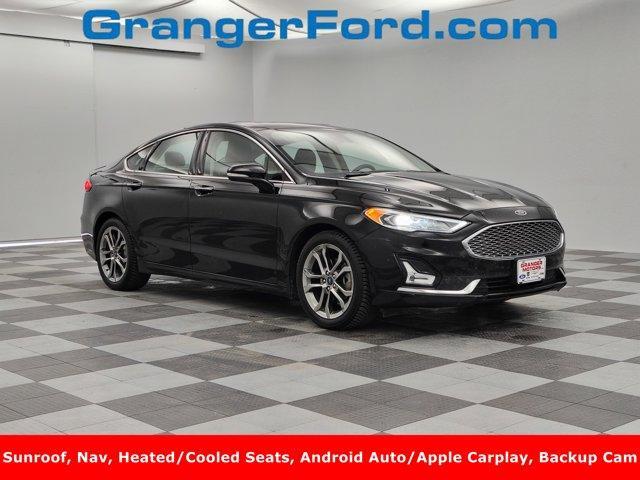 used 2020 Ford Fusion Hybrid car, priced at $17,388