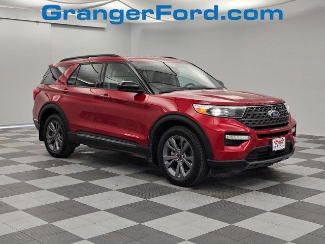 used 2022 Ford Explorer car, priced at $28,588