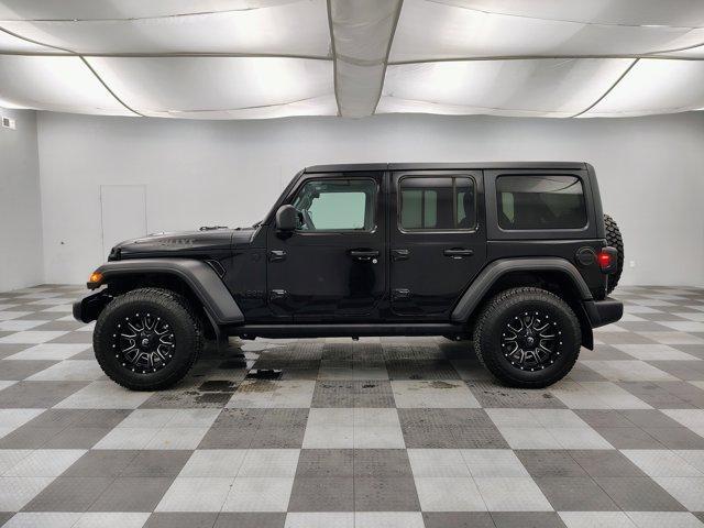 used 2021 Jeep Wrangler Unlimited car, priced at $30,588