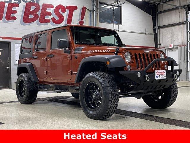 used 2014 Jeep Wrangler Unlimited car, priced at $23,588