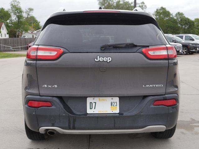 used 2018 Jeep Cherokee car, priced at $18,188