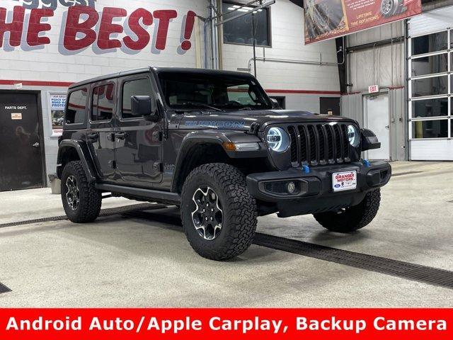 used 2021 Jeep Wrangler Unlimited 4xe car, priced at $32,388