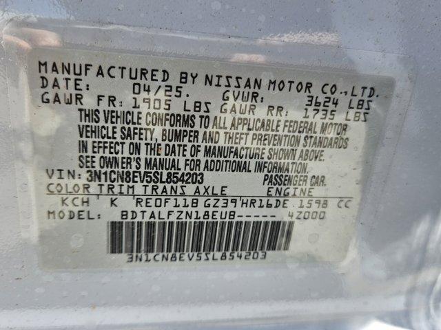 new 2025 Nissan Versa car, priced at $22,565