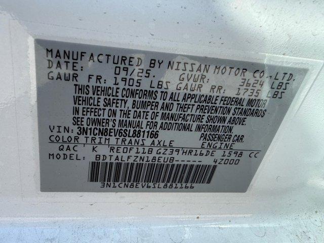 new 2025 Nissan Versa car, priced at $21,299